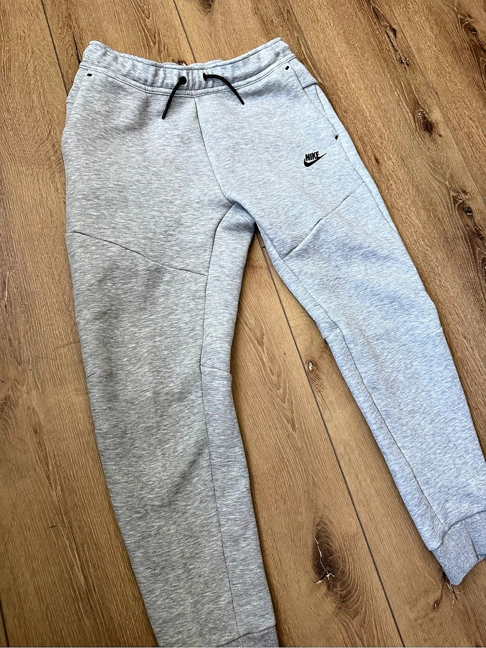 Kids Nike Sportswear Tech Fleece Joggers Gray XL